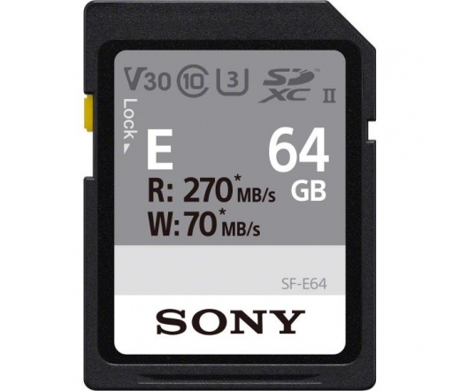 Sony SF-E UHS-II U3 V60 SD 64GB