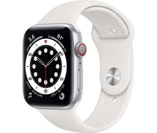 Apple Watch Series 6 LTE 44mm alumínium ezüst