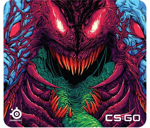 SteelSeries QcK+ CS:GO Hyper Beast Edition