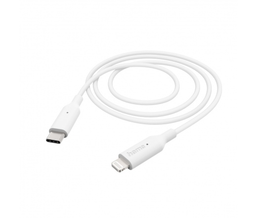 Hama FIC E3 Lightning / USB Type-C 1m fehér