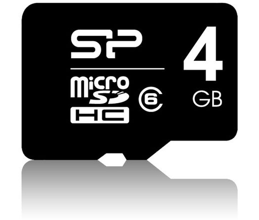 Silicon Power Micro SDHC 4GB Class 6