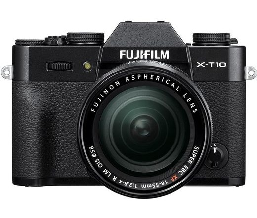 Fujifilm X-T10 + 18-55mm fekete