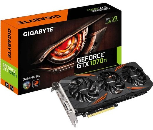Gigabyte GeForce GTX 1070 Ti Gaming 8G