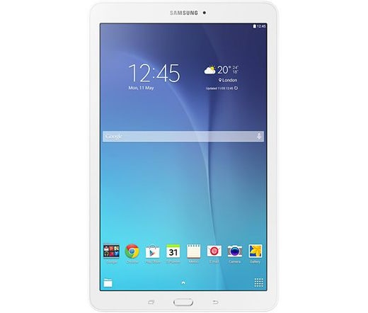 Samsung Galaxy Tab E fehér