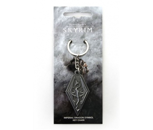 Skyrim Kulcstartó "Dragon Symbol"