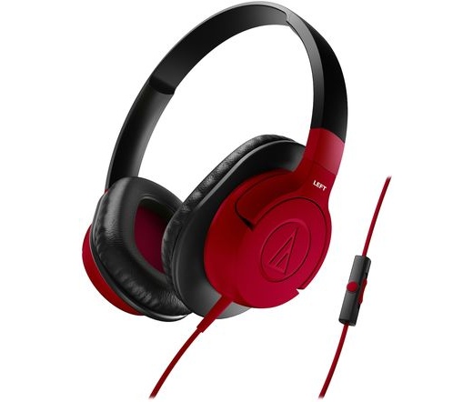 Audio-Technica ATH-AX1iS piros