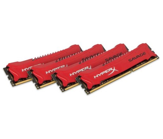 Kingston HyperX Savage DDR3 2400MHz 32GB CL11 Kit4