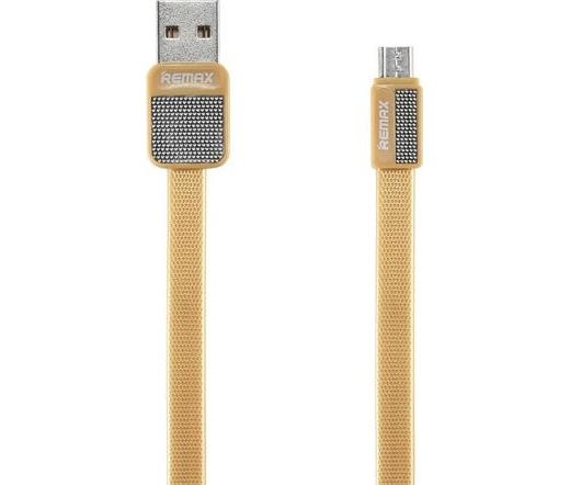 Remax Platinum micro USB 1m arany