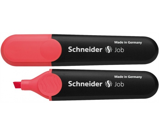 Schneider Szövegkiemelő, 1-5 mm, "Job 150", piros