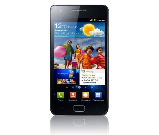 Samsung Galaxy S II Fekete