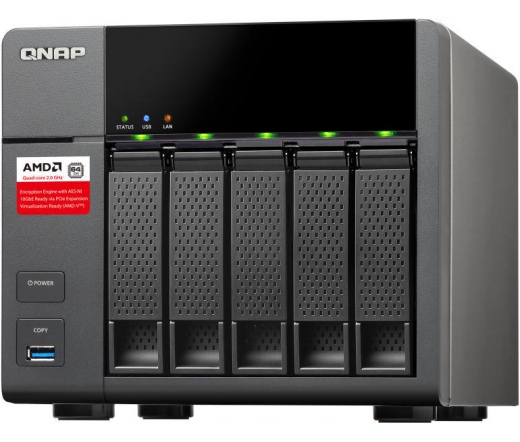 QNAP TS-563 2GB RAM 10TB Seagate IronWolf HDD