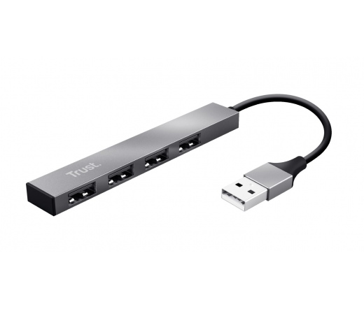Trust Halyx Aluminium 4-Port Mini USB Hub