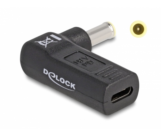 DELOCK Laptop töltőkábel adapter USB-C anya - Sams