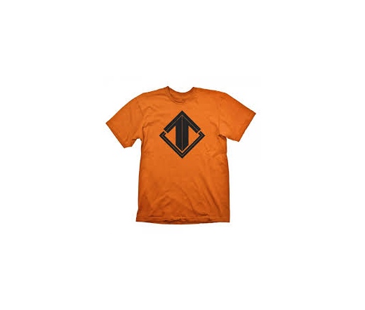 Escape Gaming T-Shirt "Black On Orange", L