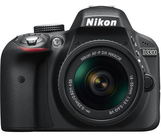 Nikon D3300 + AF-P 18-55 VR kit
