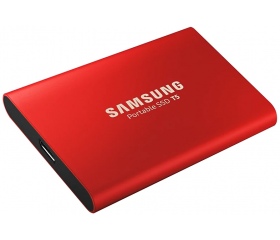 Samsung T5 1TB USB3.1 külső SSD metálpiros
