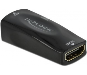 Delock HDMI-A aljzat - VGA aljzat 1080p hanggal