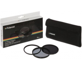 Polaroid szűrőszett (UV, CPL, ND8) 72mm + tok