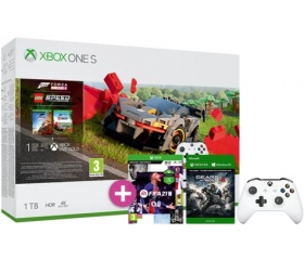 Xbox One s 1tb+Forza Horizon 4+Lego DLC+Gear 4