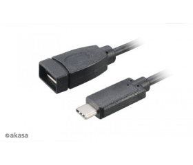 AKASA USB 3.1 C -> USB 3.0 A anya átalakító kábel 