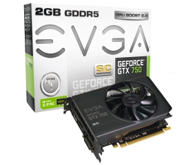 EVGA GeForce GTX750 Superclocked 2048MB DDR5