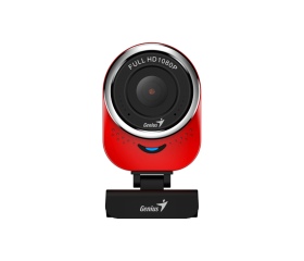 Genius Qcam 6000 1080p piros webkamera