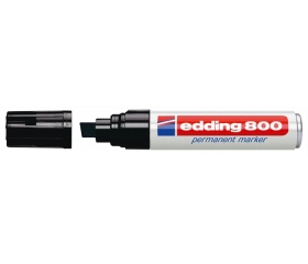 Edding  marker, 4-12 mm, vágott, "800", fekete