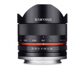 Samyang 8mm / f2.8 AS IF UMC (Samsung NX) Fekete