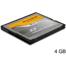 Delock ipari Compact Flash kártya (4 GB)
