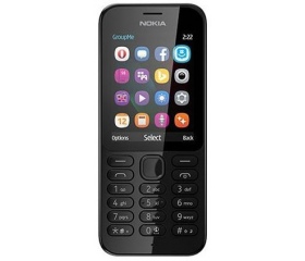 Nokia 222 DS fekete