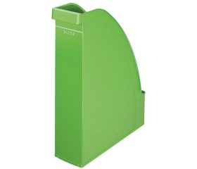 Leitz "Plus" Iratpapucs, műanyag, 70 mm, zöld