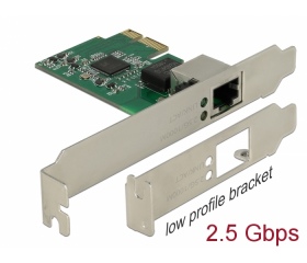 Delock PCI Express x1 kártya - 1 x 2,5 Gigabit LAN