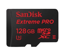 Sandisk Extreme Pro Micro SDHC 128 GB 