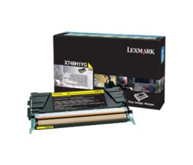 Lexmark X748DE sárga toner
