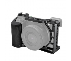 SMALLRIG Cage with Silicone Handle for Sony A6100/