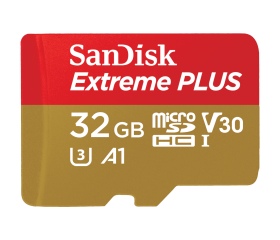 SANDISK microSDHC Extreme Plus 32GB A1