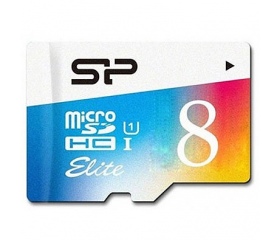 Silicon Power 8GB UHS-I Elite SDHC Memóriakártya