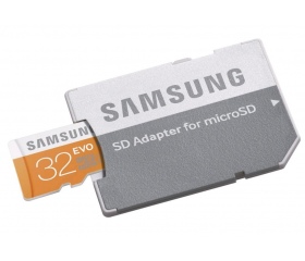 Samsung Micro SDHC 32GB EVO Adapterrel UHS-I