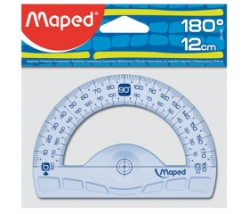 Maped "Graphic" Szögmérő, műanyag, 180°