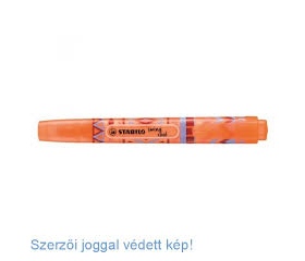 Stabilo Szövegkiemelő, 1-4 mm,  narancssárga