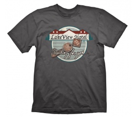 Silent Hill T-Shirt "Lakeview Hotel Dark Grey", L