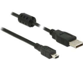 Delock USB 2.0 Type-A > USB 2.0 Mini-B 5m