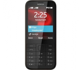 Nokia 225 Dual SIM fekete