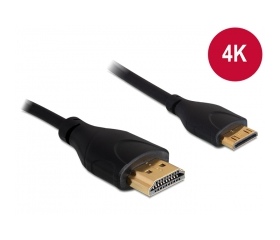 Delock High Speed HDMI-kábel +Ethernet (3D, 4K) 1m