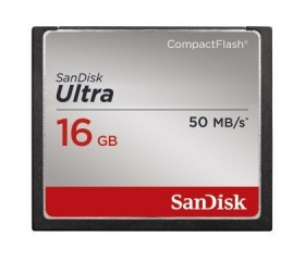SanDisk Ultra CompactFlash 16GB 50 MB/s