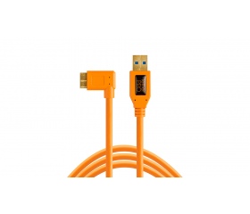 TetherPro USB 3.0 A male to Micro B Right Angle - 