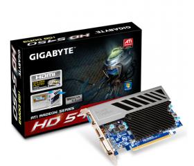 Gigabyte GV-R545SC-1GI ATI Radeon HD 5450 Passzív