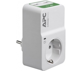 APC Essential SurgeArrest 1 2 db USB töltőporttal