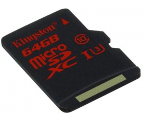 Kingston microSDHC UHS-I U3 90R/80W 64GB