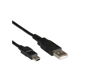 Roline USB 2.0 Mini 5 pin A-B M/M 1.8m